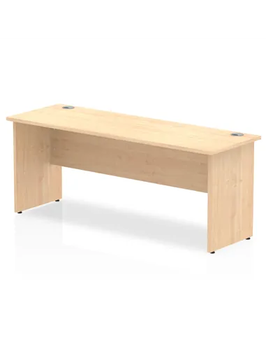 Dynamic Impulse 1800 x 600mm Straight Office Desk Maple Top Panel End Leg MI002475