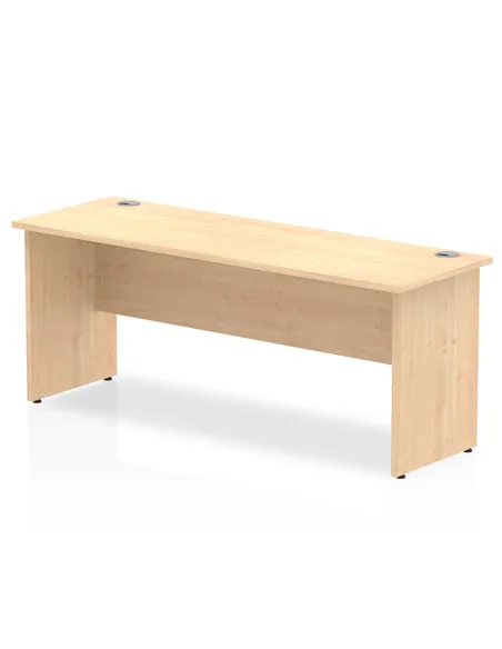 Dynamic Impulse 1800 x 600mm Straight Office Desk Maple Top Panel End Leg MI002475
