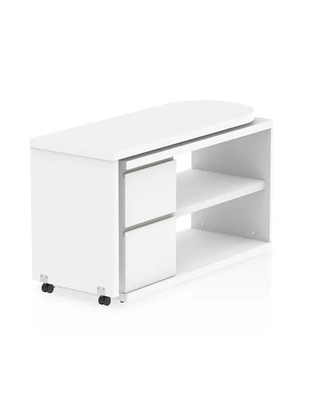 Dynamic Fleur Smart Storage Office Desk White HO00101