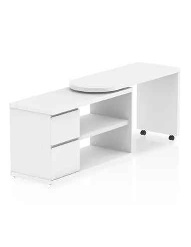 Dynamic Fleur Smart Storage Office Desk White HO00101