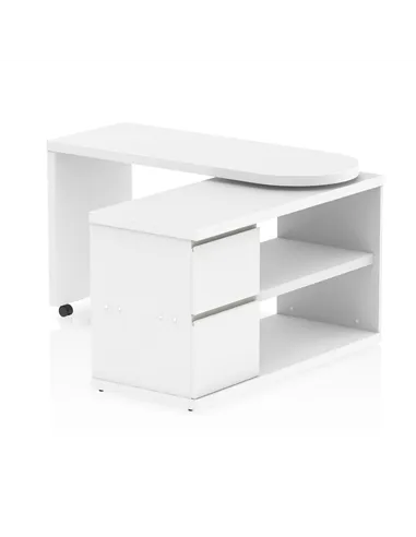 Dynamic Fleur Smart Storage Office Desk White HO00101