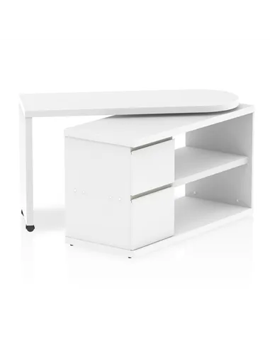 Dynamic Fleur Smart Storage Office Desk White HO00101