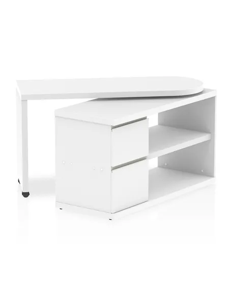 Dynamic Fleur Smart Storage Office Desk White HO00101