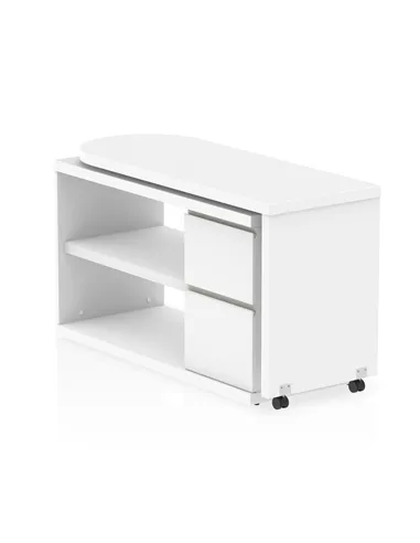 Dynamic Fleur Smart Storage Office Desk White HO00101