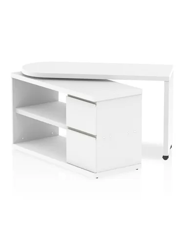 Dynamic Fleur Smart Storage Office Desk White HO00101