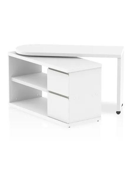 Dynamic Fleur Smart Storage Office Desk White HO00101