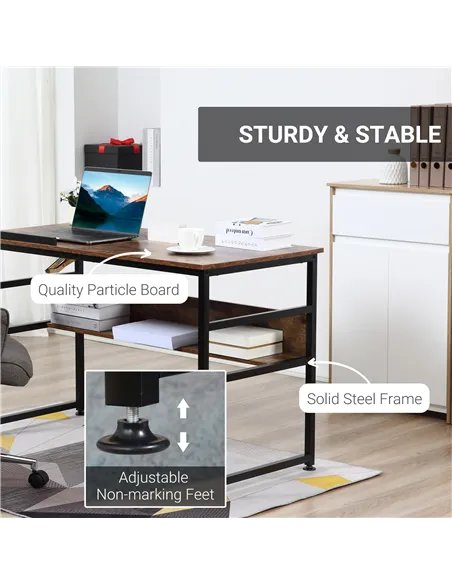 HOMCOM Adjustable Drafting Table Art Desk Drawing Table, Craft Desk Workstation for Painting, Multifunctional Writing Desk w/ 15