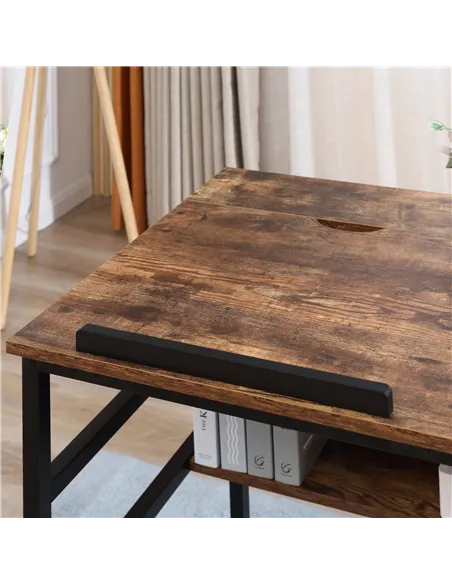 HOMCOM Adjustable Drafting Table Art Desk Drawing Table, Craft Desk Workstation for Painting, Multifunctional Writing Desk w/ 15