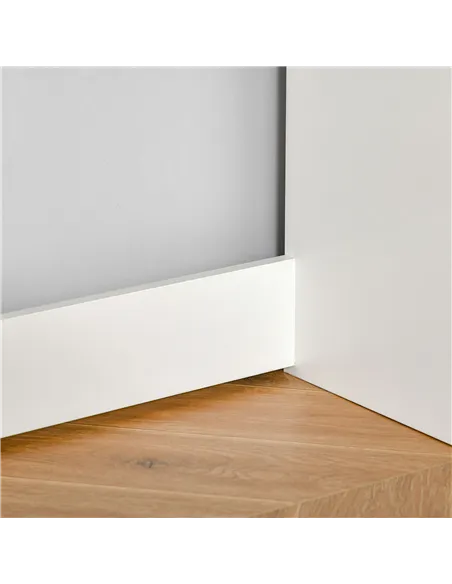 HOMCOM 80cm Compact Computer Desk with Keyboard Tray, Home Office Desk with Drawer for Bedroom Study, White