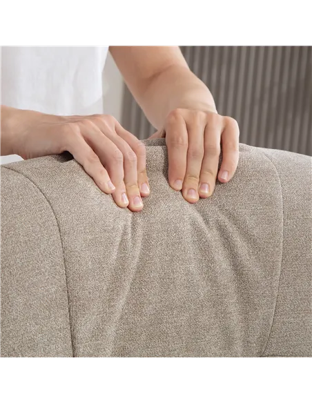 HOMCOM Swivel Recliner Chair with Footstool, Velvet Recliner Armchair with Ottoman, Steel Base, Upholstered Reclining Chair for 