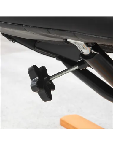 HOMCOM Rocking Recliner Chair with Footstool, PU Leather Recliner Armchair with Wood Base, Upholstered Reclining Chair for Livin