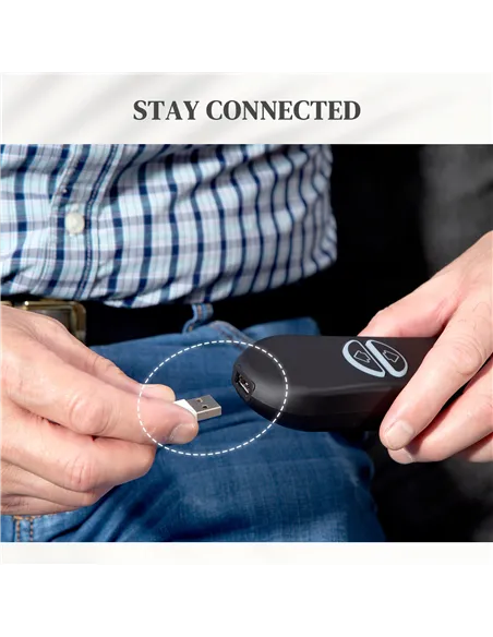 HOMCOM Power Lift Recliner Chair with Vibration Massage, Heat, USB - Grey