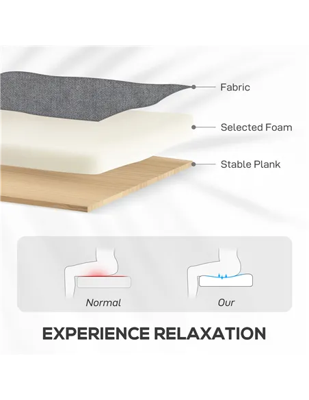 HOMCOM Power Lift Recliner Armchair, Electric Lift Chair for Elderly, Fabric Riser and Reclining Chair with Remote Control, Side