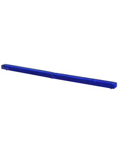 HOMCOM 2.1M 7FT Gymnastics Folding Balance Beam Home Gym Training Exercise Sports - Blue