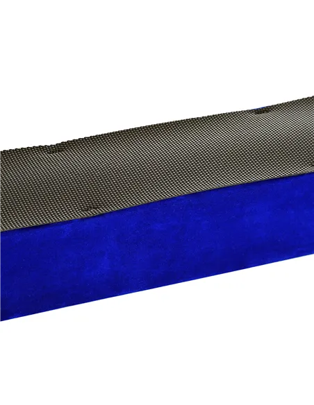 HOMCOM 2.1M 7FT Gymnastics Folding Balance Beam Home Gym Training Exercise Sports - Blue