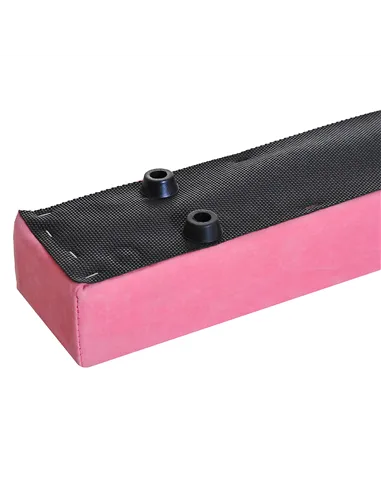 HOMCOM 2.1M 7FT Gymnastics Folding Balance Beam Home Gym Training Exercise Sports - Pink