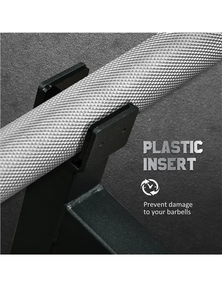 HOMCOM 20kg Adjustable Barbell Weights Set with Barbell Jack, Adjustable Weights Set with Non-slip Handle and Fixing Clip, for H