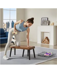 HOMCOM 6Kg Dumbbell Set, Fitness Weight Set for Men and Women, Home Gym Workout, Pink, Purple, Brown 2