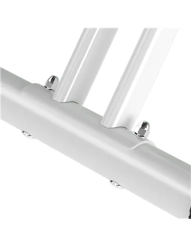 HOMCOM Folding Exercise Bike, Fitness Bicycle Indoor Trainer, 8-Level Magnetic Resistance Adjustable, with LCD Monitor, Pulse Se