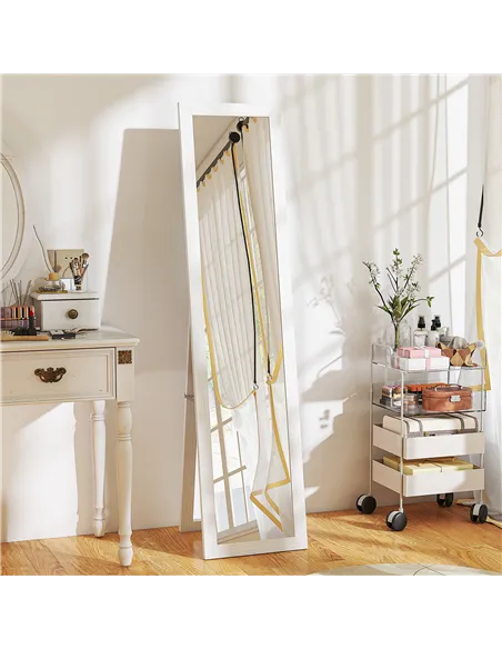 HOMCOM 37 x 157 cm Full Length Mirror - White