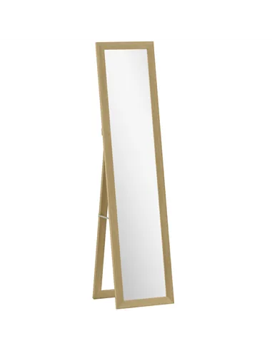 HOMCOM 37 x 157 cm Full Length Mirror - Natural