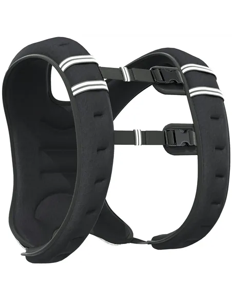 HOMCOM 5KG Weighted Vest, Running Weight Vest with Adjustable Strap, Convenient Pocket and Reflective Strips for Men and Women