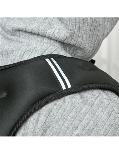 HOMCOM 5KG Weighted Vest, Running Weight Vest with Adjustable Strap, Convenient Pocket and Reflective Strips for Men and Women