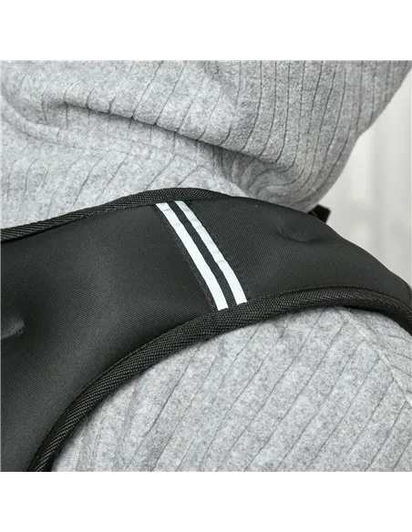 HOMCOM 5KG Weighted Vest, Running Weight Vest with Adjustable Strap, Convenient Pocket and Reflective Strips for Men and Women