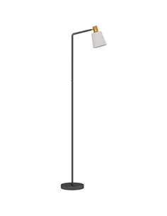 HOMCOM Floor Lamp with 350° Rotatable Head, Modern Standing Lamp with 3000K/4000K/6500K Colour Temperatures for Living Room Bedr