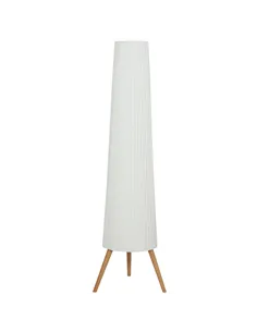 HOMCOM Three-Level Tripod Floor Lamp - White