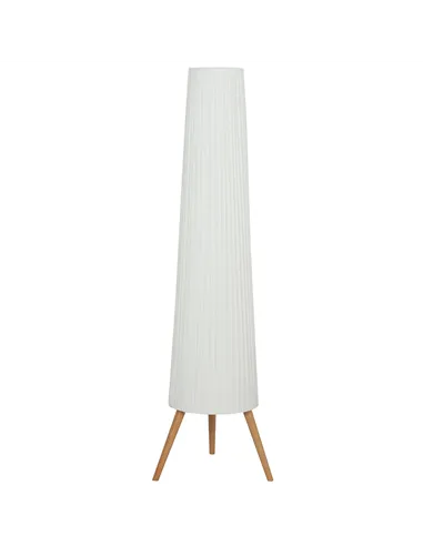 HOMCOM Three-Level Tripod Floor Lamp - White