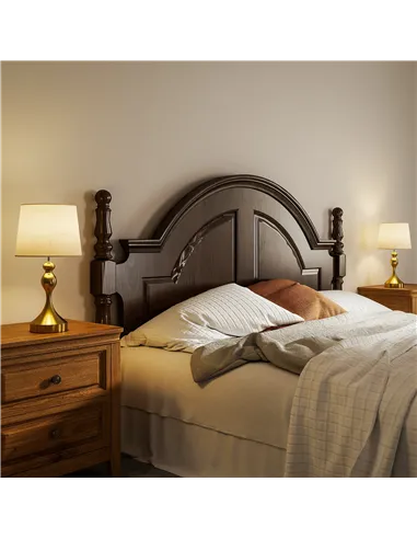 HOMCOM Bedside Lamps Set of 2, Modern Table Lamps with 3 Colour Temperatures, USB A+C Charging Ports and Linen Shade for Living 