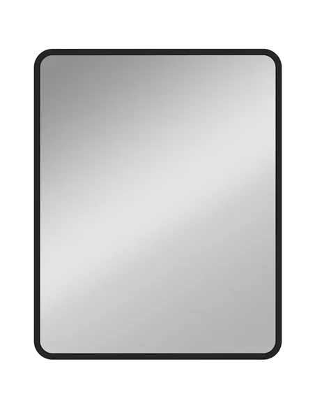 HOMCOM Rectangular Wall Mirror with HD Glass - Black