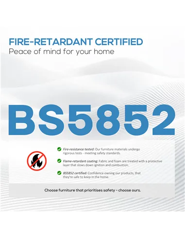 HOMCOM Two-Seater Linen-Look Sofa Bed - Dark Blue