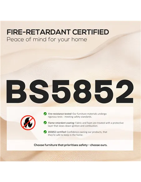 HOMCOM Corduroy Retro Accent Chair - Black