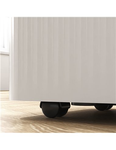 HOMCOM 12L/Day Dehumidifier, with Filter - White