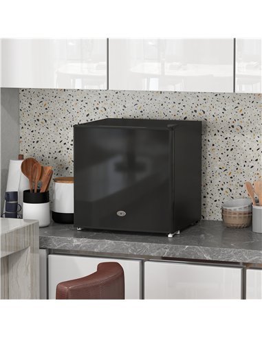 HOMCOM 35L Mini Freezer, -24℃ to -14℃ Temperature - Black