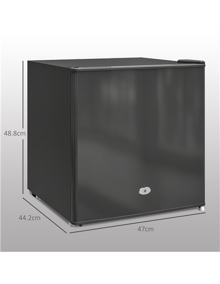 HOMCOM 35L Mini Freezer, -24℃ to -14℃ Temperature - Black