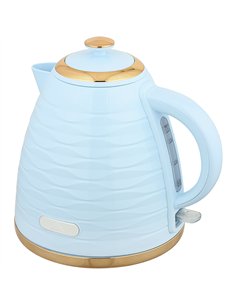 HOMCOM 3kW Rapid Boil Honeycomb Kettle - Light Blue
