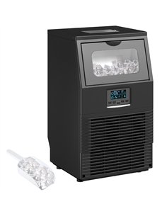 HOMCOM Commercial Ice Maker with 4kg Ice Storage - Black