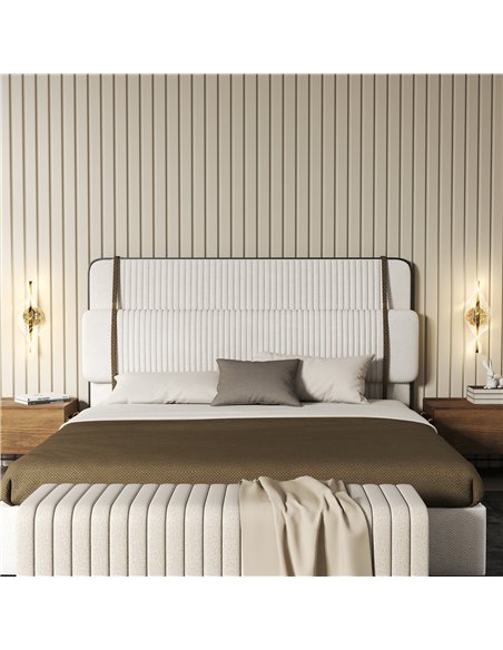 HOMCOM Led Wall Lamp 2 Pack, 13W Modern Indoor Spiral Wall Light, Colour Temperature Adjustable 3000K/4000K/6500K, for Bedroom, 