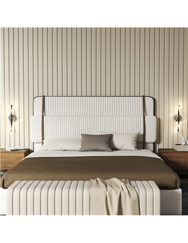 HOMCOM Led Wall Lamp 2 Pack, 13W Modern Indoor Spiral Wall Light, Colour Temperature Adjustable 3000K/4000K/6500K, for Bedroom, 