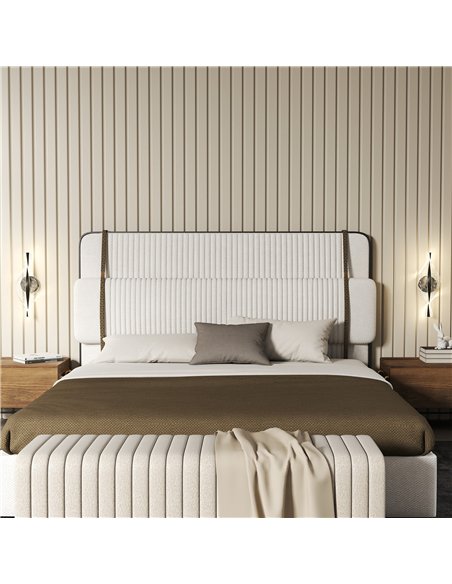 HOMCOM Led Wall Lamp 2 Pack, 13W Modern Indoor Spiral Wall Light, Colour Temperature Adjustable 3000K/4000K/6500K, for Bedroom, 