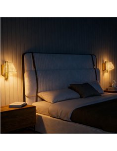 HOMCOM Led Wall Lamp 2 Pack, 5W Modern Indoor Starry Wall Light, Colour Temperature Adjustable 3000K/4000K/6500K, for Bedroom, L 2
