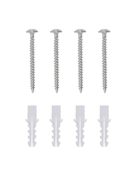 HOMCOM Floating TV Unit, Wall Mounted TV Stand with Open Shelf and 2 Cable Holes, Entertainment Unit for Living Room, Black