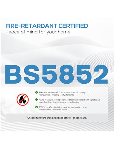 HOMCOM Double Padded Linen-Look Office Chair - Charcoal Grey