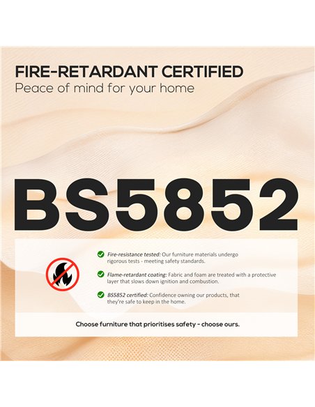 HOMCOM Snow Flannel Office Chair - Grey