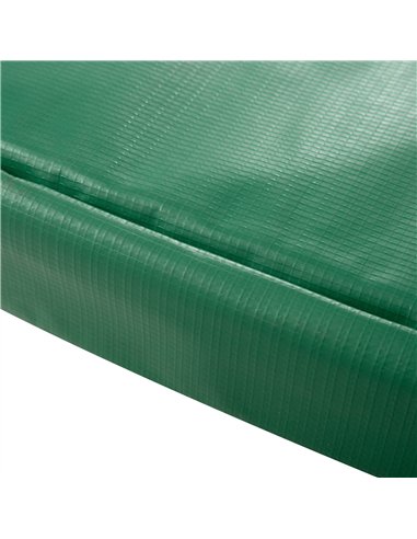 HOMCOM 12FT Replacement Trampoline Pad Thick Foam Safety Φ366cm Spring Cover Bounce Padding - Green