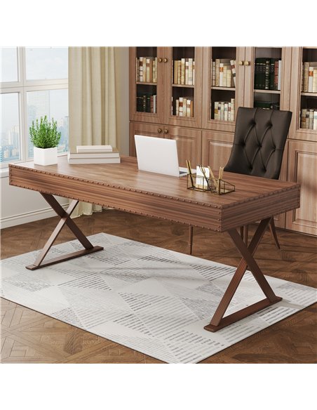 HOMCOM Modern Area Rug, Geometric Pattern Non-Slip Washable Rug, Soft Floor Carpet for Living Room, Bedroom, Dining Room, Home O