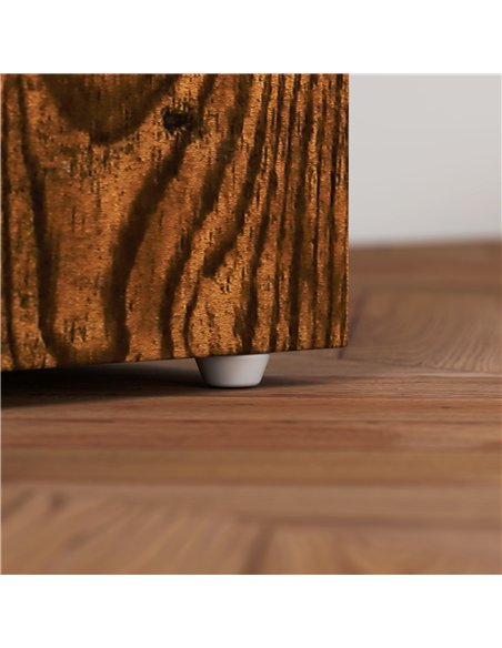 HOMCOM Computer Desk, Home Office Desk, Writing Table, PC Workstation with 3 Storage Shelves and 3 Drawers for Working, Study, 1